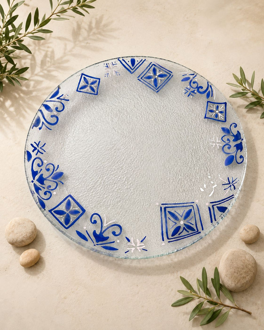 Flat Round Platter