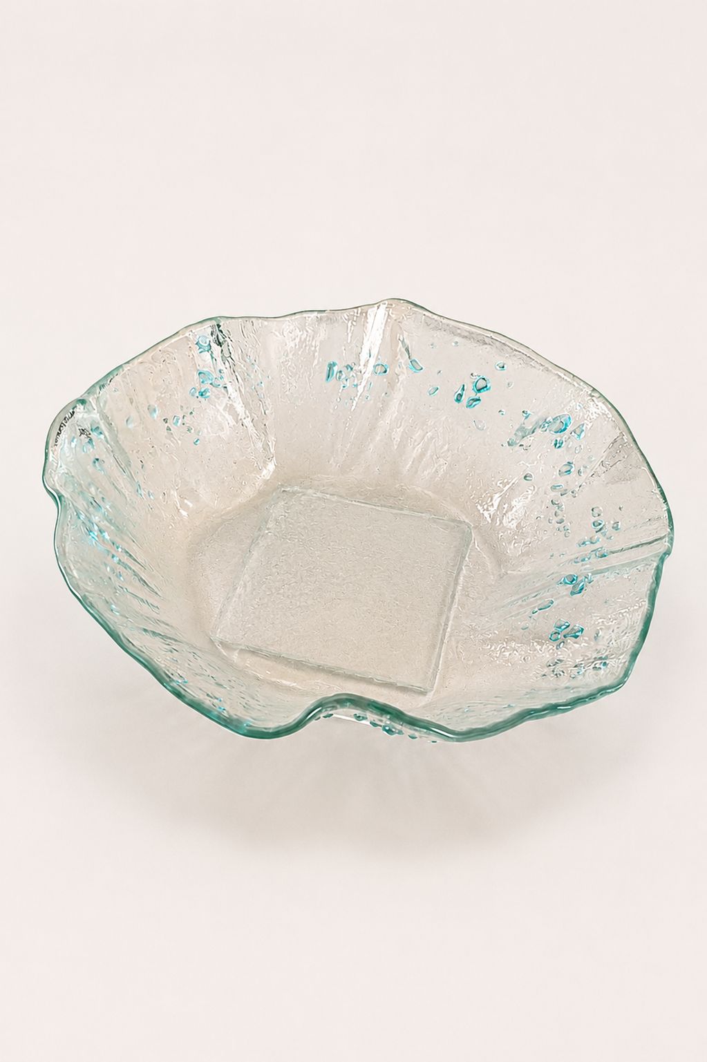 Wavy Flower Bowl (Transparent)